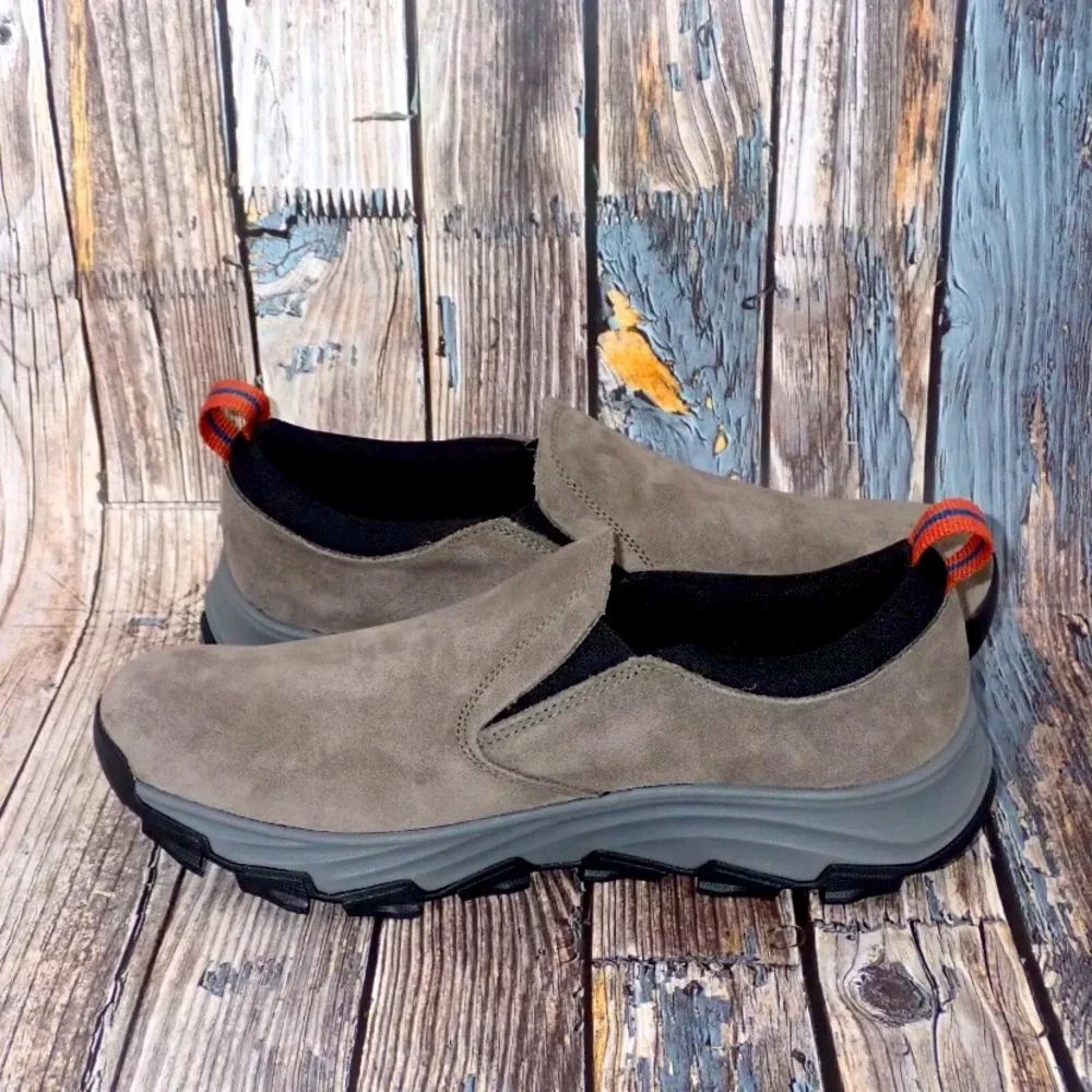 Columbia Men's Globe Adventurer Slip-On Suede Hiking Trail Walking Shoe Size 10
